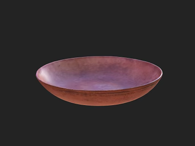Modern Plate Antique Plate 3d model