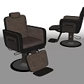 Massage Chair With Ergonomic Reclining Back Adjustable Footrest And Rotating Base