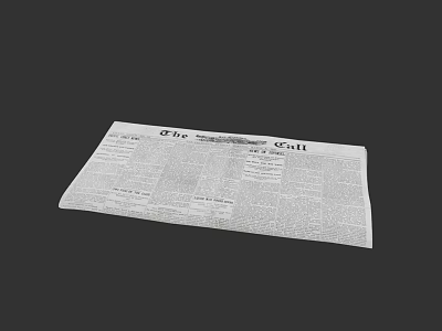 Books, Magazines, Newspapers 3d model Books, Magazines, Newspapers 3d model