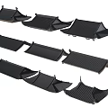 Traditional Chinese Black Roof Components With Various Styles And Classic Architectural Design