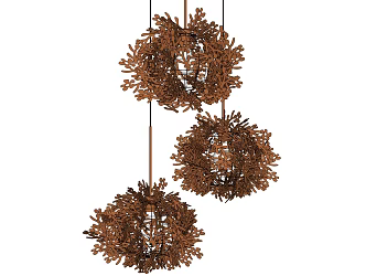 Modern special-shaped chandelier stainless steel art chandelier 3d model