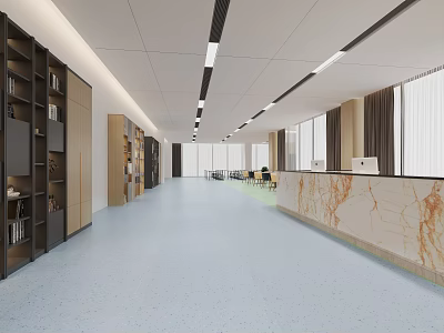 Modern Leisure Area Rest Area 3d model
