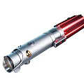 Electric Toy Lightsaber With Silver And Red Design Light Up And Sound Effects