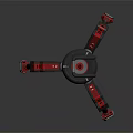 Mecha Warrior Mecha Soldier Machine Armor Mechanical Armor 3d model