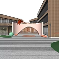 Nordic Hotel Architecture 3d model
