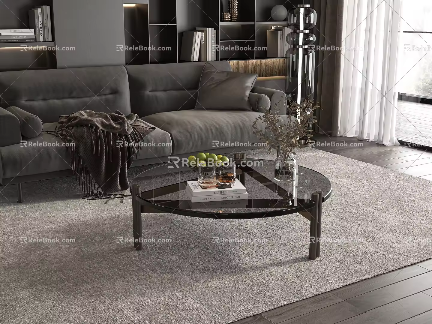 Coffee table 3d model