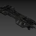 Phoenix-class assault ship 3d model