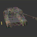 Modern Tanks 3d model