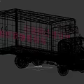 Industrial Equipment Medical Waste Transport Vehicle with Warning Signs for Safe Handling