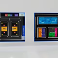 Detailed School Layout Plans Featuring Color Coded Zones And Exit Routes