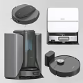 Smart Machines With Modern Design Including Coffee Maker Robot Vacuum And Projector