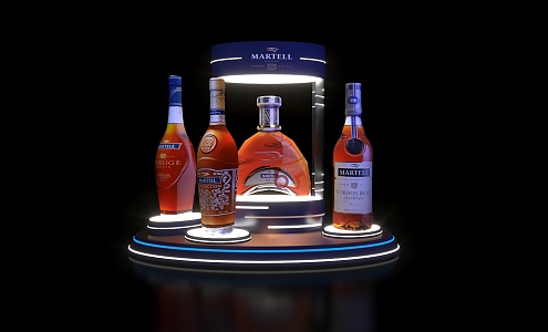 Martell Wine Heap c1 3d model