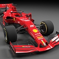 Super sports car Venue Racing Ferrari Racing F1 Racing 3d model