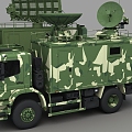 radar vehicle military command vehicle military communication vehicle logistics support vehicle illumination radar fire control radar military truck military supply vehicle military transport vehicle military shelter vehicle 3d model