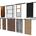 Barn Doors Various Wooden Glass And Metal Designs For Home Decor