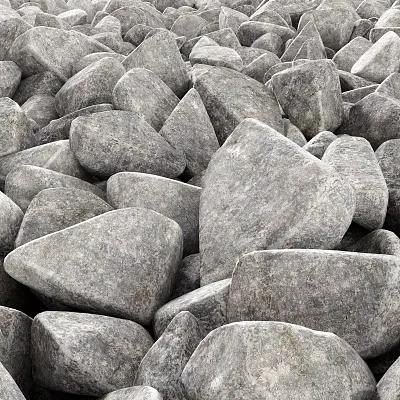 Modern Stone Stone Stone Block Cobblestone Garden Stone Stone Garden Stone Stone Stone Paving Rock Granite Gravel 3d model