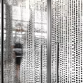 Double Doors Modern Interior Design With Clear Glass Panels And Sleek Metal Frames