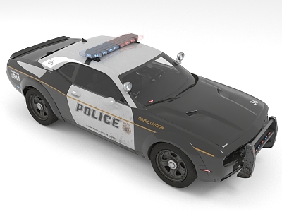 Police car model