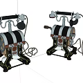 Vintage Retro Telephones With Classic Design For Digital Communication Devices Collection