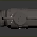 Durable Metal Valve For Industrial Use Featuring Threaded Ends And Control Handle