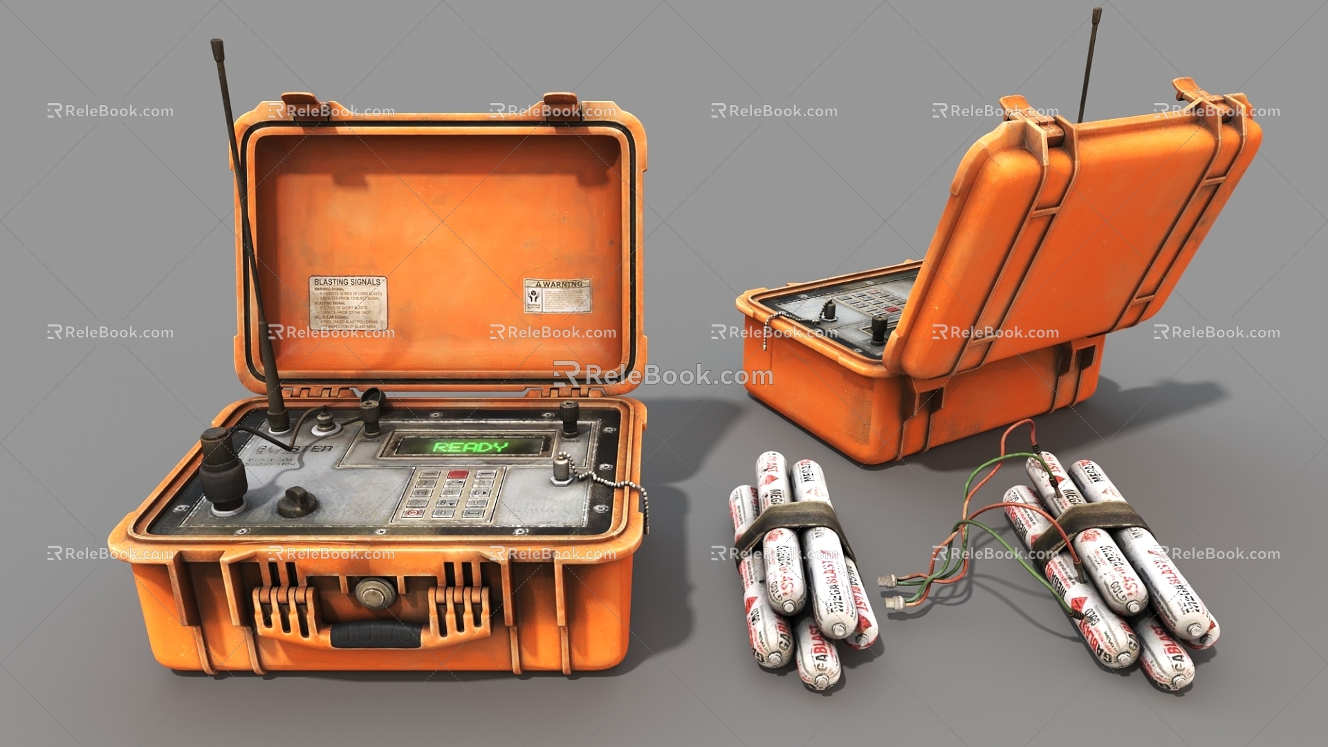 Industrial Equipment Industrial Explosives Explosive Controls 3d model