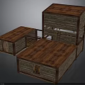 Wooden Container Building With Modular Structure Red Roof And Open Design