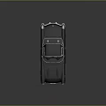 Vintage Black Classic Car With Sleek Design And Red Rims