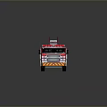 Red And Silver Toy Fire Truck Model With Ladder And Detailed Design
