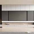 Modern TV Background Wall Living Room TV Background Wall TV Wall TV Cabinet 3d model