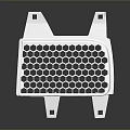 High Quality White Tire With Hole Design For Enhanced Traction And Durability