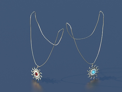 Jewelry Pendant Gem Pendant Diamond Pendant 3d model