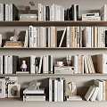 Book Combination 3d model