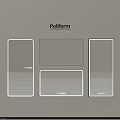 Poliform Modern Mirrors Collection Featuring TIMELINE And TIMELINE S Design Styles
