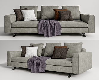 Modern Multiplayer Sofa 3d model