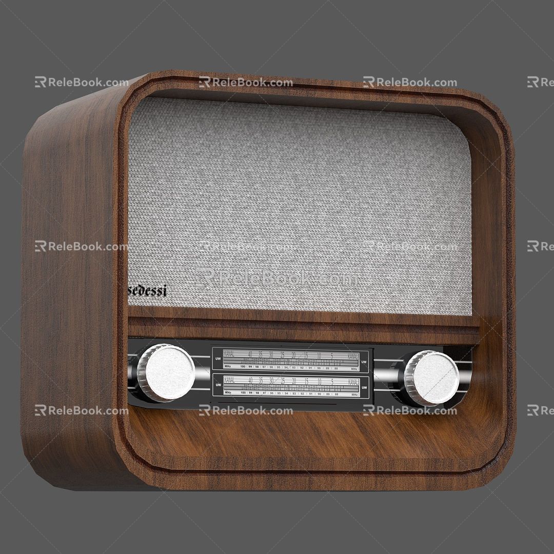 Modern Radio 3d model