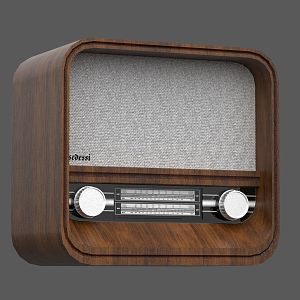 Modern Radio 3d model