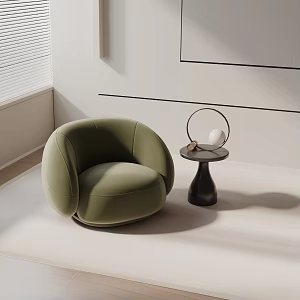 modern leisure chair 3d model