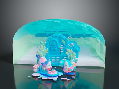 Game Environment Game Scene Fairy Tale Scene Fairy Tale Magic Scene Magic Item Fantasy Scene model