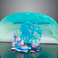 Game Environment Game Scene Fairy Tale Scene Fairy Tale Magic Scene Magic Item Fantasy Scene 3d model