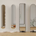 Modern mirror Floor mirror Full-length mirror 3d model