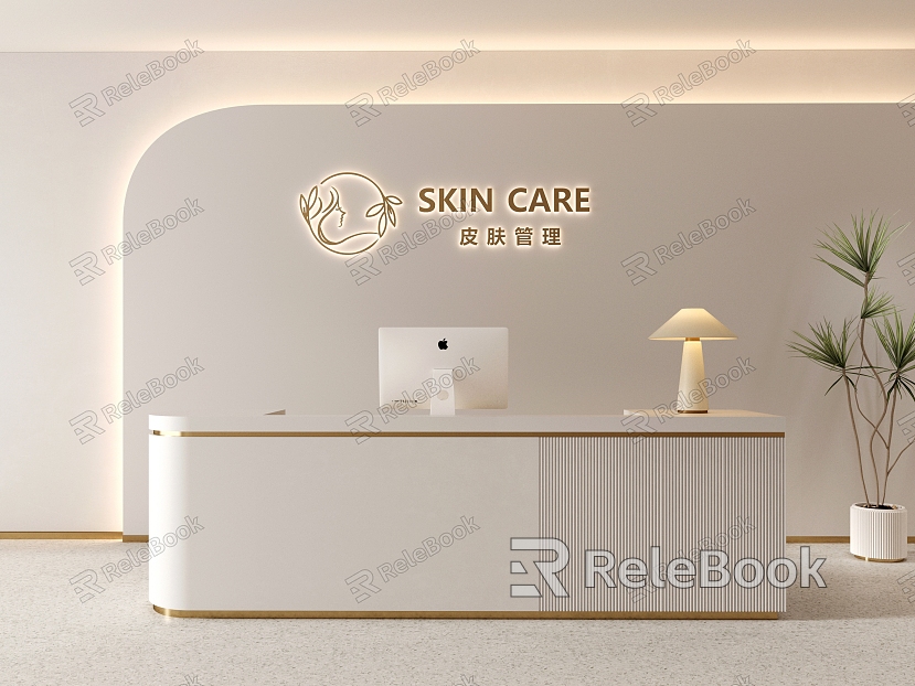 Modern Front Desk Company Front Desk Beauty Salon Front Desk Hotel Front Desk Homestay Front Desk model