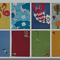 Colorful Square Rugs With Flamingo Floral Lobster Hot Air Balloon And Animal Patterns