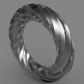 High Quality Silver Spiral Ring Shaped Industrial Equipment Metal Precision Component