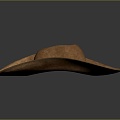 Cowboy Hat Fashion Cowboy Hat Western Cowboy Hat Men's Cowboy Hat Sun Hat American Cowboy Hat 3d model