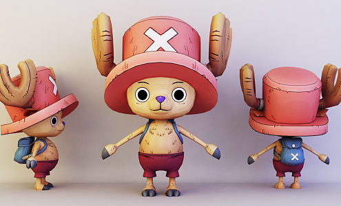 Modern Game Character One Piece Joba 3d model