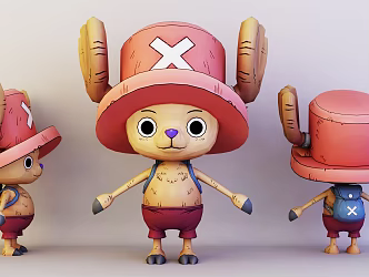 Modern Game Character One Piece Joba 3d model