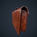 Modern Briefcase Modern Bag Briefcase Handbag Leather Bag Schoolbag Backpack 3d model