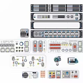 Modern Switch Control Panel Equipment 3d model