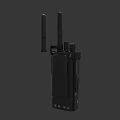 Motorola MOTOTRBO Black Two Way Radio With Antenna Keypad And Screen