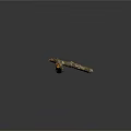 Natural Crossed Wooden Branches With Rough Bark Texture On Dark Background